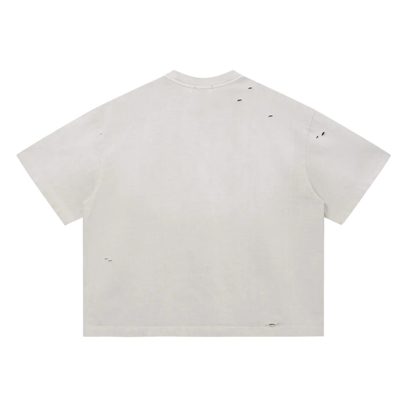 Vintage Washed Distressed Boxy Oversized T-Shirt