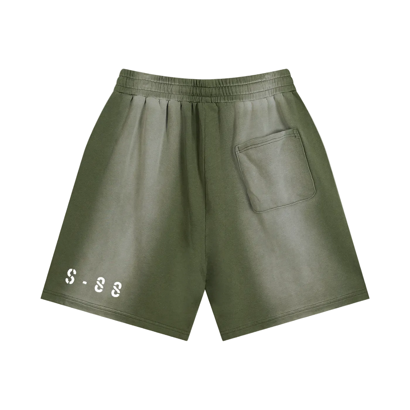 “S-88” Distressed Shorts